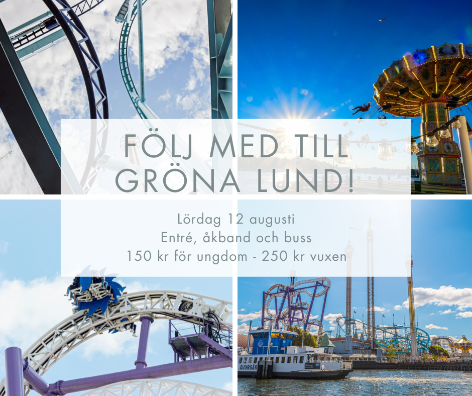 Olika genrebilder från Gröna Lund