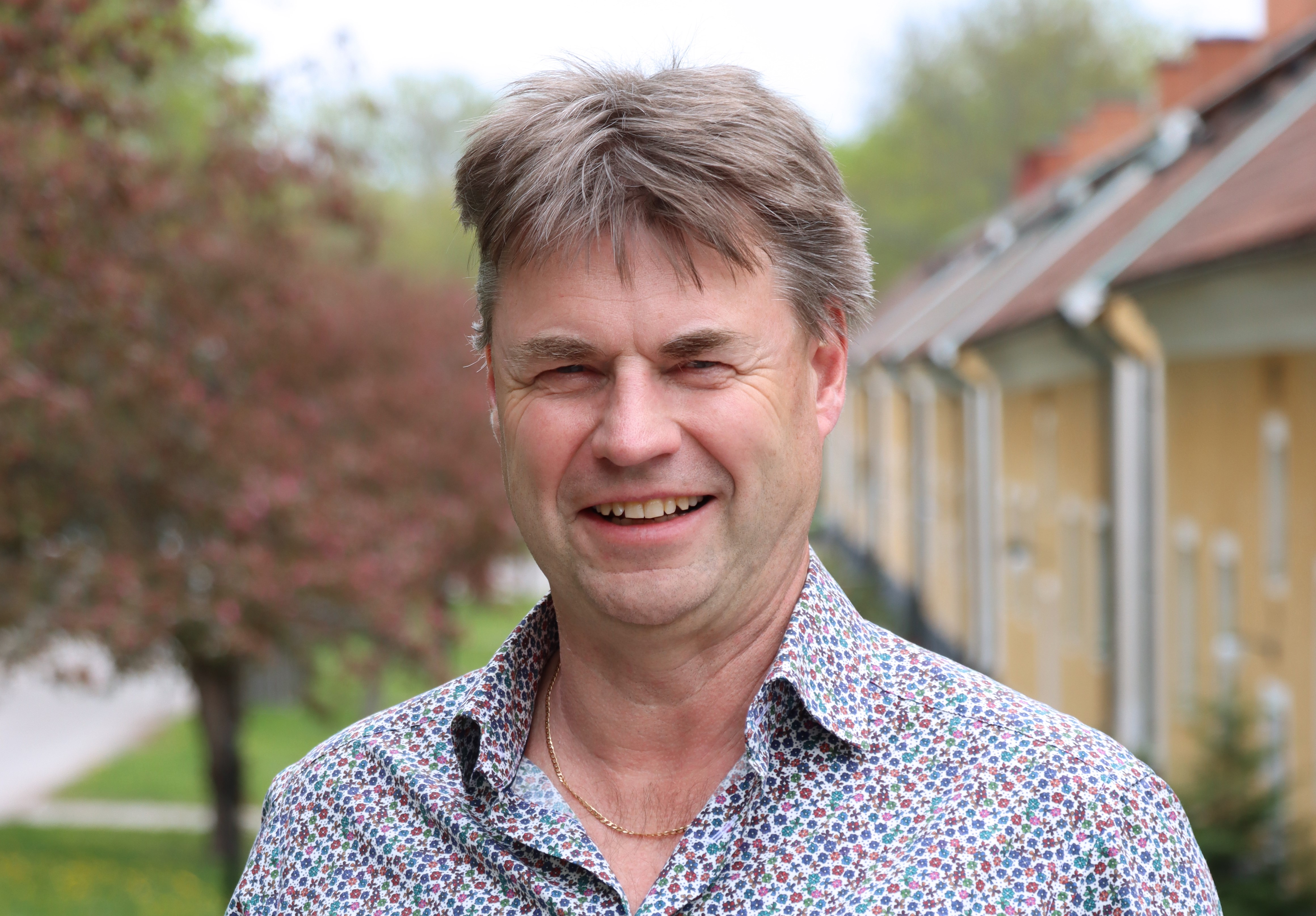 På bilden syns Vallonbygdens VD, Hans-Erik Olofsson.